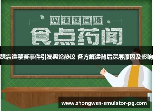 魏震遭禁赛事件引发舆论热议 各方解读背后深层原因及影响