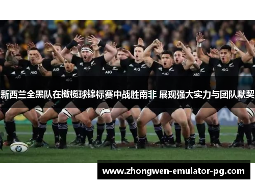 新西兰全黑队在橄榄球锦标赛中战胜南非 展现强大实力与团队默契