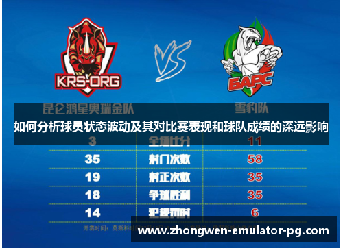 如何分析球员状态波动及其对比赛表现和球队成绩的深远影响